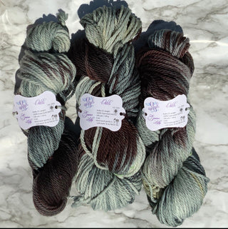 Swan Lake Inspired Hand-dyed Yarn