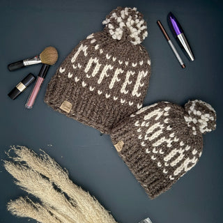 Coffee & Cocoa Hat Set (Mommy & Me)