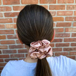 Sultry Satin Scrunchie