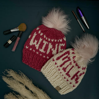 Wine & Milk Hat Set (Mommy & Me)