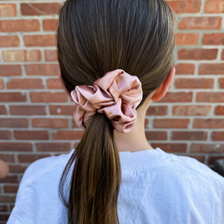 Sultry Satin Scrunchie