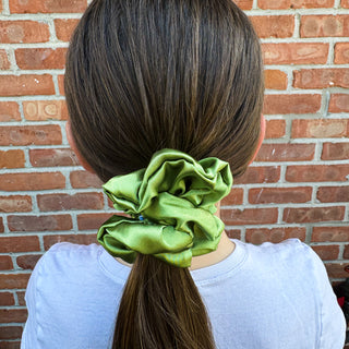 Sultry Satin Scrunchie