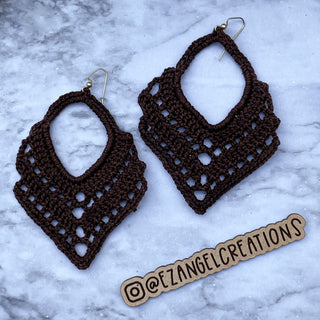 Crochet Earrings ~ Large