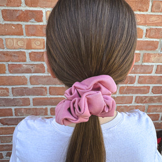 Knit Fabric Scrunchie