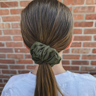 Knit Fabric Scrunchie