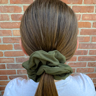 Knit Fabric Scrunchie