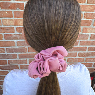 Knit Fabric Scrunchie