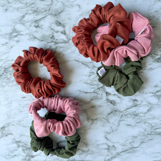 Knit Fabric Scrunchie