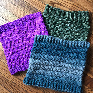 Starlight Zoie Cowl Pattern Knit Brim Crochet Version - PATTERN FILE ONLY