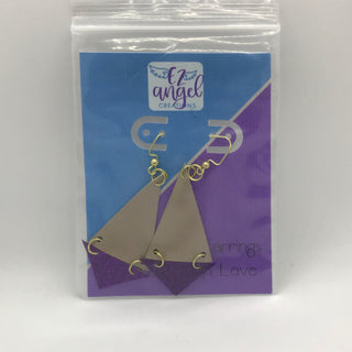 Triangle Sparkle Earrings