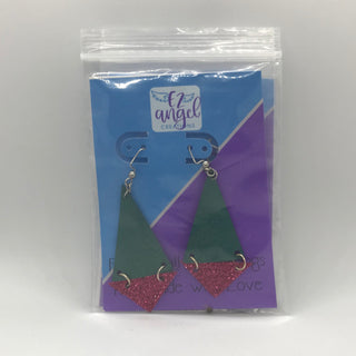 Triangle Sparkle Earrings