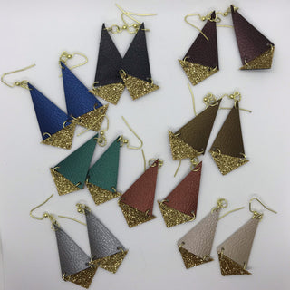 Triangle Sparkle Earrings