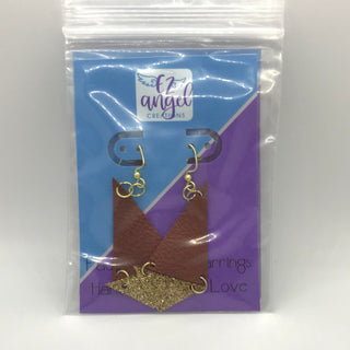 Triangle Sparkle Earrings