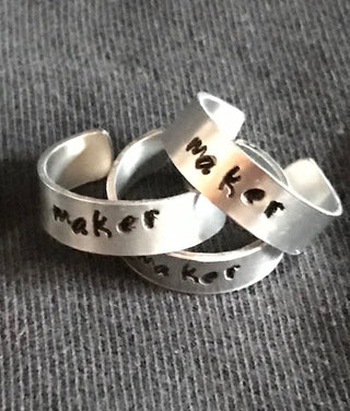 Maker Adjustable Ring