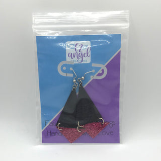 Triangle Sparkle Earrings