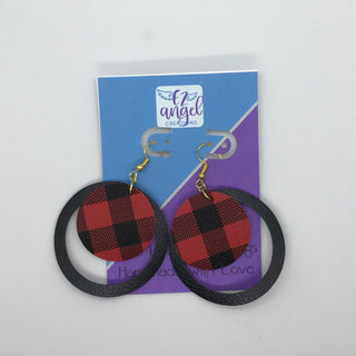 Plaid Earrings