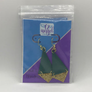 Triangle Sparkle Earrings