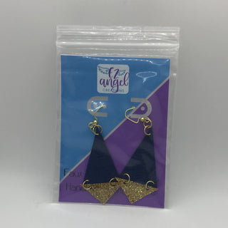 Triangle Sparkle Earrings