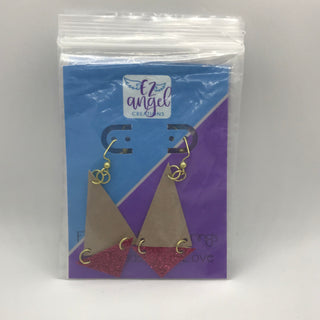 Triangle Sparkle Earrings