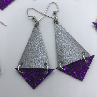 Triangle Sparkle Earrings