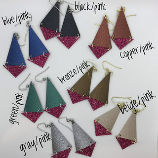 Triangle Sparkle Earrings