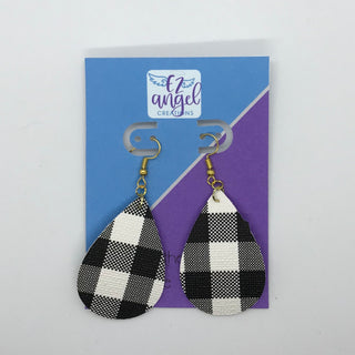 Plaid Earrings